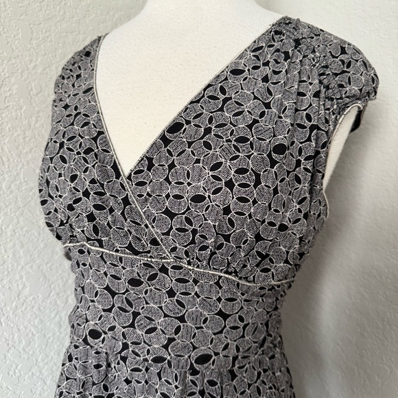 VTG Max Studio Black Babydoll Top Sz L Y2K 2000s Fairy Grunge Whimsigoth Gothic - Picture 3 of 7